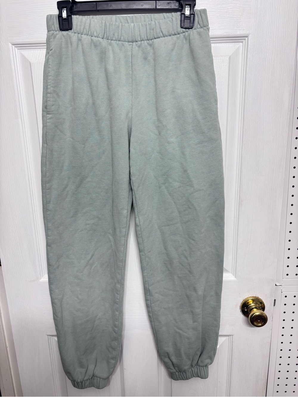 Brandy Melville Women’s Sage Green Elastic Waist Joggers
